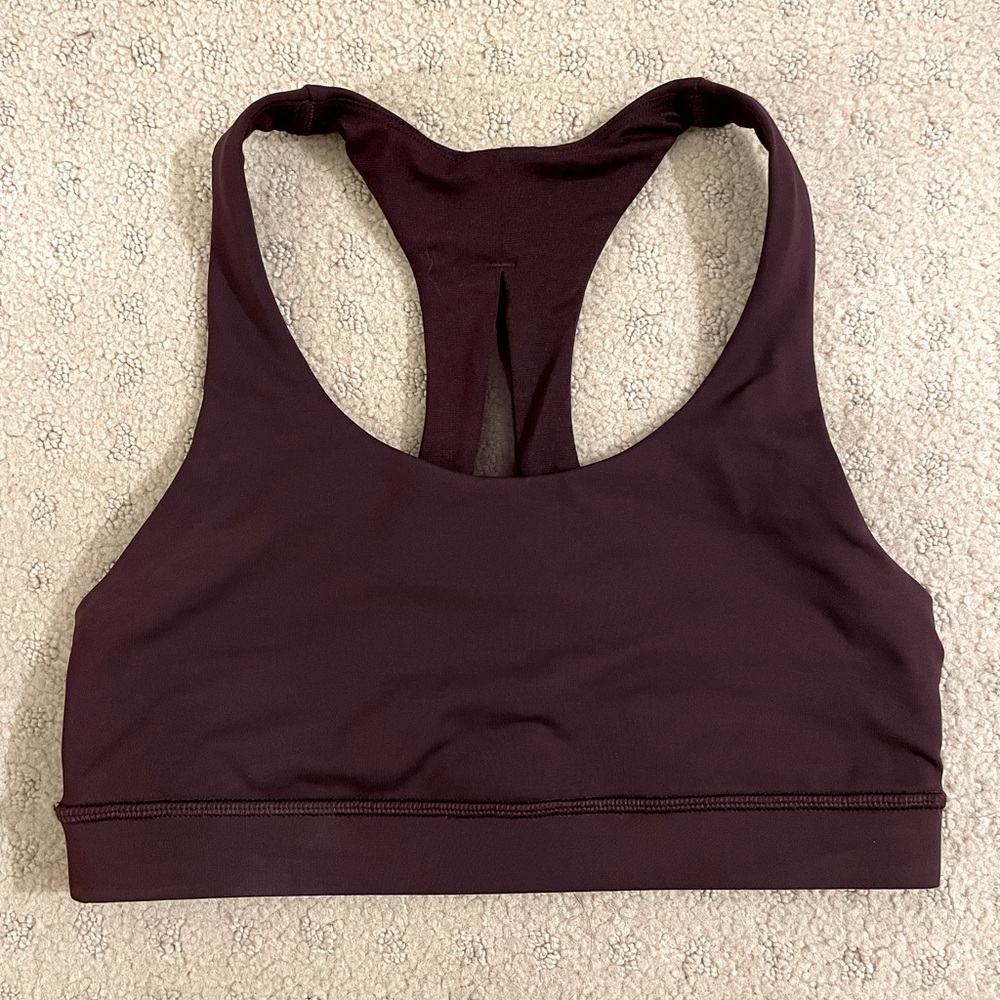 Purple Lululemon Sports Bra